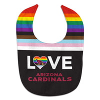 Arizona Cardinals Pride Love All Pro Baby Bib