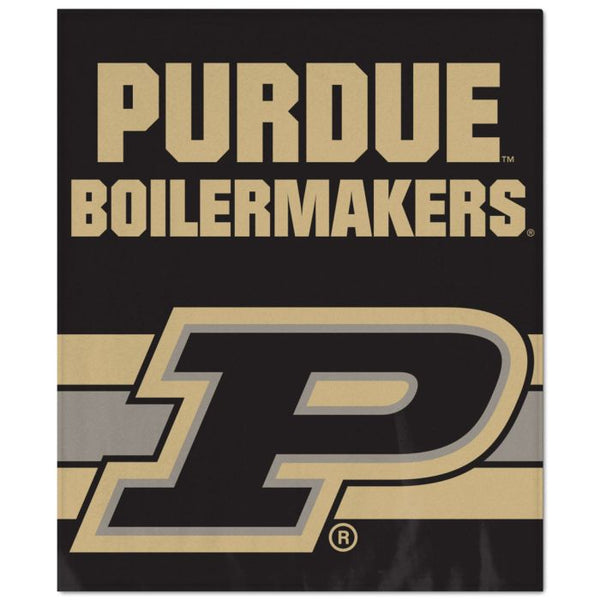 Wholesale-Purdue Boilermakers Blanket - Ultra Soft 50" x 60"