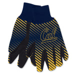California Golden Bears Adult Two Tone Gloves