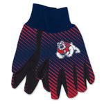 Fresno State Bulldogs Adult Two Tone Gloves