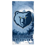 Memphis Grizzlies TDYE Spectra Beach Towel 30"  x 60"