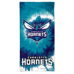 Charlotte Hornets TDYE Spectra Beach Towel 30"  x 60"