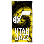Utah Jazz TDYE Spectra Beach Towel 30"  x 60"