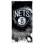 Brooklyn Nets TDYE Spectra Beach Towel 30"  x 60"