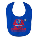 Wholesale-NCAA Div I Basketball Champ Kansas Jayhawks MF4 CHAMP KANSAS All Pro Baby Bib