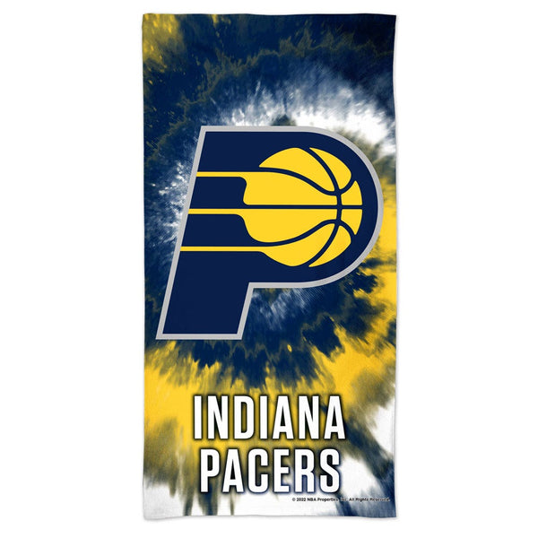 Indiana Pacers TDYE Spectra Beach Towel 30"  x 60"