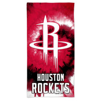 Houston Rockets TDYE Spectra Beach Towel 30"  x 60"