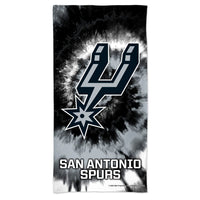 San Antonio Spurs TDYE Spectra Beach Towel 30"  x 60"