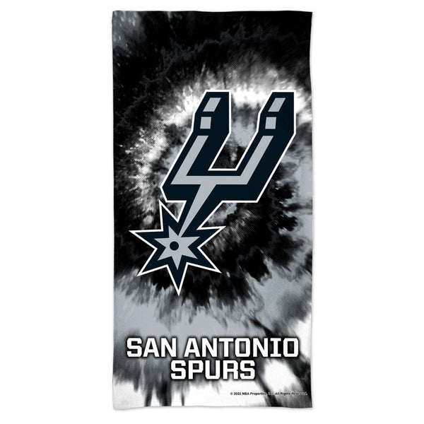 San Antonio Spurs TDYE Spectra Beach Towel 30"  x 60"