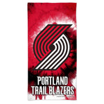 Portland Trail Blazers TDYE Spectra Beach Towel 30"  x 60"