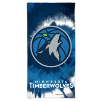 Minnesota Timberwolves TDYE Spectra Beach Towel 30"  x 60"