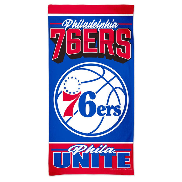 Philadelphia 76ers Spectra Beach Towel 30"  x 60"