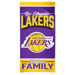 Los Angeles Lakers Spectra Beach Towel 30"  x 60"