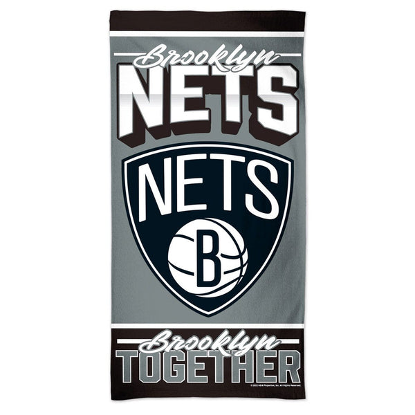 Brooklyn Nets Spectra Beach Towel 30"  x 60"