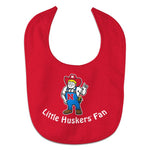 Wholesale-Nebraska Cornhuskers Nebraska Mascot All Pro Baby Bib