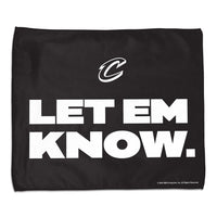 Cleveland Cavaliers 2024 NBA PLAYOFF SLOGAN Rally Towel - Full color
