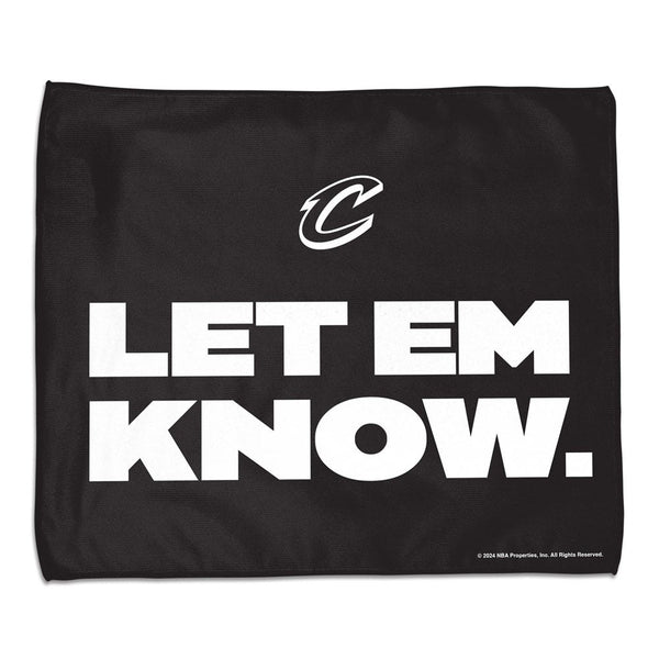 Cleveland Cavaliers 2024 NBA PLAYOFF SLOGAN Rally Towel - Full color