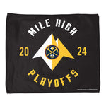Denver Nuggets 2024 NBA PLAYOFF SLOGAN Rally Towel - Full color