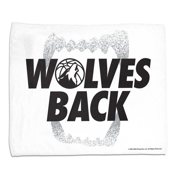Minnesota Timberwolves 2024 NBA PLAYOFF SLOGAN Rally Towel - Full color