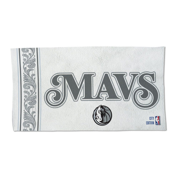 Dallas Mavericks / City Edition Full Color Locker Room Towel One Sided