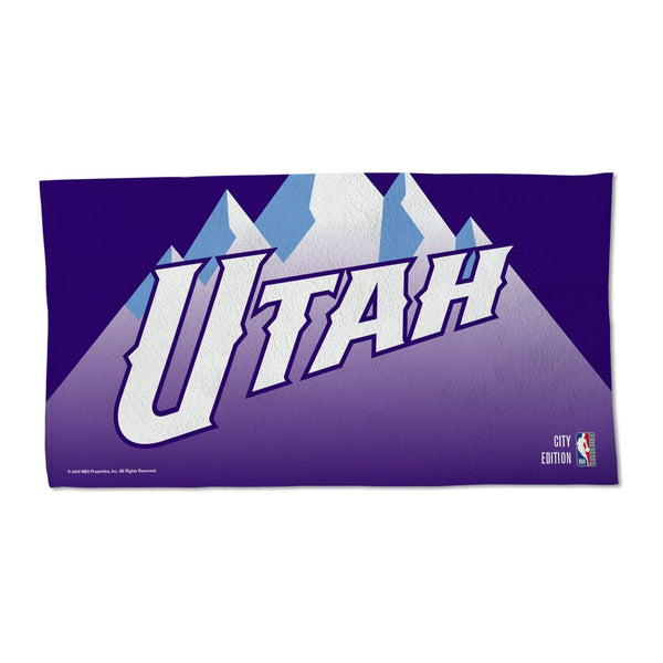 Utah Jazz / City Edition Full Color Locker Room Towel One Sided