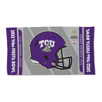 Wholesale-Fiesta Bowl Participant TCU Horned Frogs FIESTA TCU PARTICIPANT Full Color Locker Room Towel One Sided