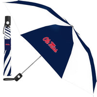 Wholesale-Ole Miss Rebels Auto Folding Umbrella