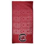 South Carolina Gamecocks WATERFALL Spectra Beach Towel 30"  x 60"