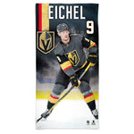 Vegas Golden Knights Spectra Beach Towel 30"  x 60" Jack Eichel