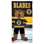 Boston Bruins BLADES Spectra Beach Towel 30"  x 60"