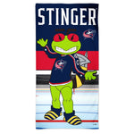 Columbus Blue Jackets STINGER Spectra Beach Towel 30"  x 60"