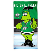 Dallas Stars VICTOR E. GREEN Spectra Beach Towel 30"  x 60"
