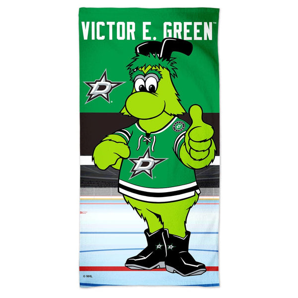 Dallas Stars VICTOR E. GREEN Spectra Beach Towel 30"  x 60"