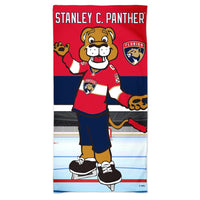 Florida Panthers STANLEY C. PANTHER Spectra Beach Towel 30"  x 60"