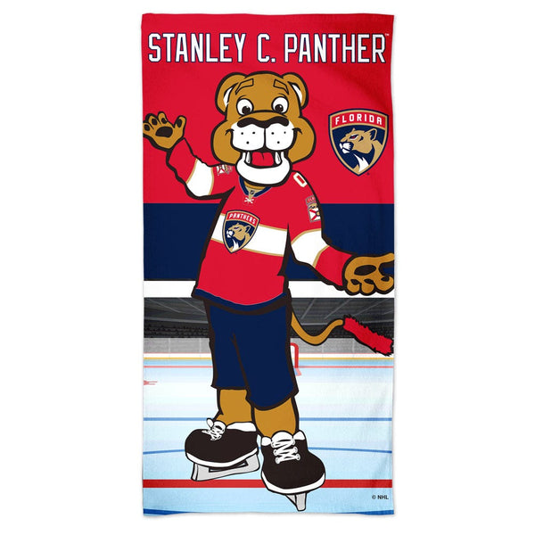 Florida Panthers STANLEY C. PANTHER Spectra Beach Towel 30"  x 60"