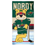 Minnesota Wild NORDY Spectra Beach Towel 30"  x 60"