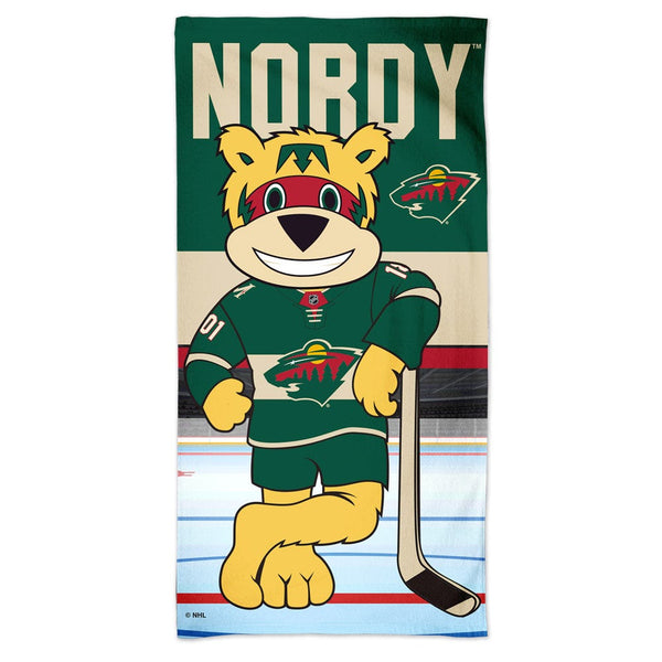 Minnesota Wild NORDY Spectra Beach Towel 30"  x 60"