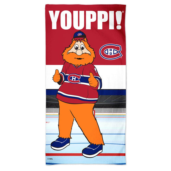 Montreal Canadiens YOUPPI! Spectra Beach Towel 30"  x 60"