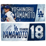 Los Angeles Dodgers Cooling Towel 12" x 30" Yoshinobu Yamamoto