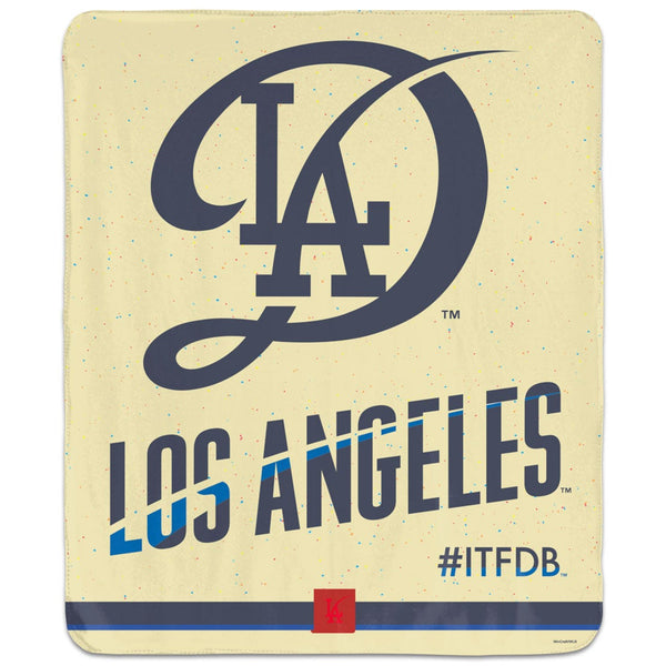 Los Angeles Dodgers / City Connect Blanket - Winning Image 50" x 60"