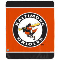 Baltimore Orioles Blanket - Winning Image 50" x 60"