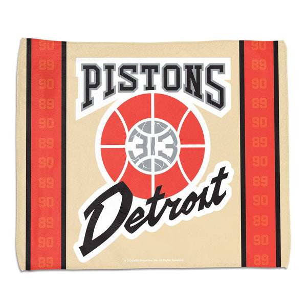Detroit Pistons / City Edition Rally Towel - Full color