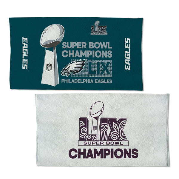 Super Bowl Champions Philadelphia Eagles Full Color Locker Room Towel With Back Imprint