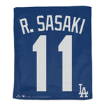 Los Angeles Dodgers Rally Towel - Full color Roki Sasaki