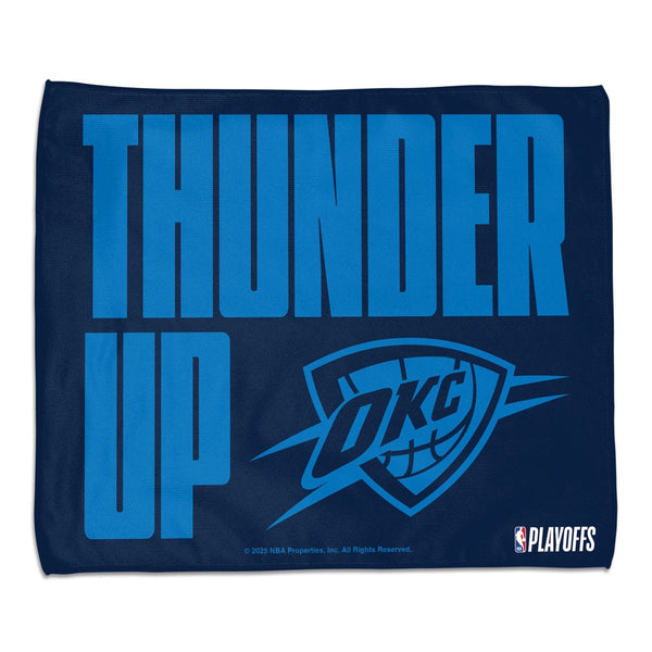 NBA Playoffs Oklahoma City Thunder Rally Towel - Full color