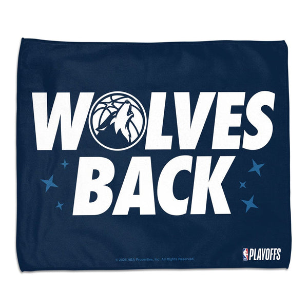 NBA Playoffs Minnesota Timberwolves Rally Towel - Full color