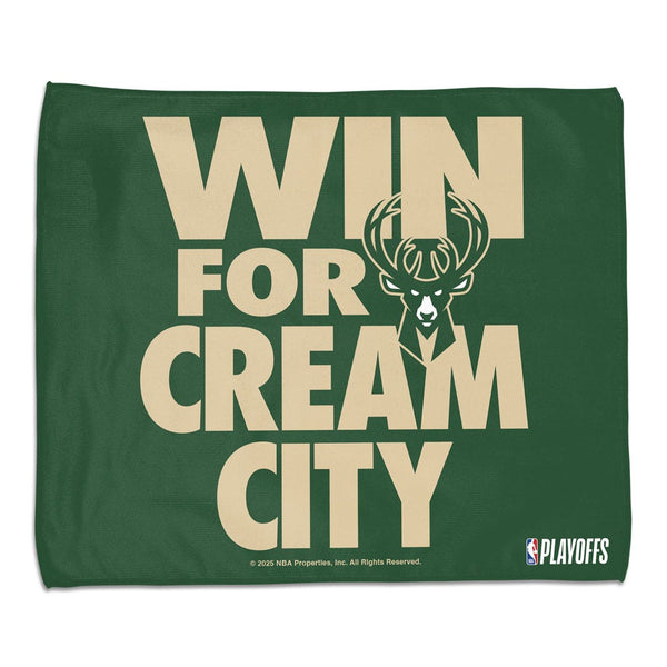 NBA Playoffs Milwaukee Bucks Rally Towel - Full color