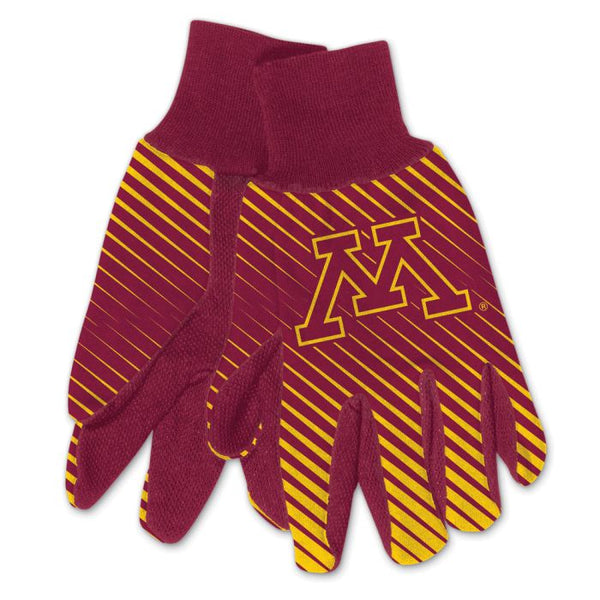 Wholesale-Minnesota Golden Gophers Adult Two Tone Gloves