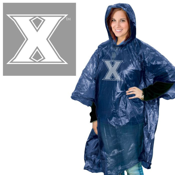 Wholesale-Xavier Musketeers Rain Poncho