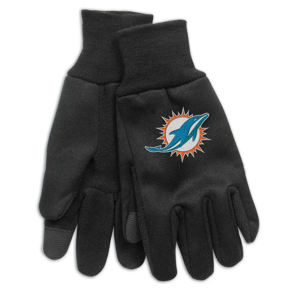 Miami Dolphins Technology Gloves 9 oz.